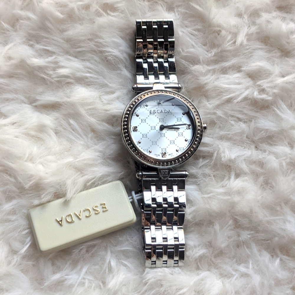 ESCADA Women's Vanessa Mini Diamond Swiss Made Stainless Steel Watch